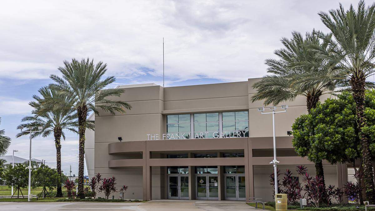 A general view of the Frank C. Ortis Art Gallery and Exhibit Hall on Tuesday, Sept. 23, 2025, in Pembroke Pines, Fla.