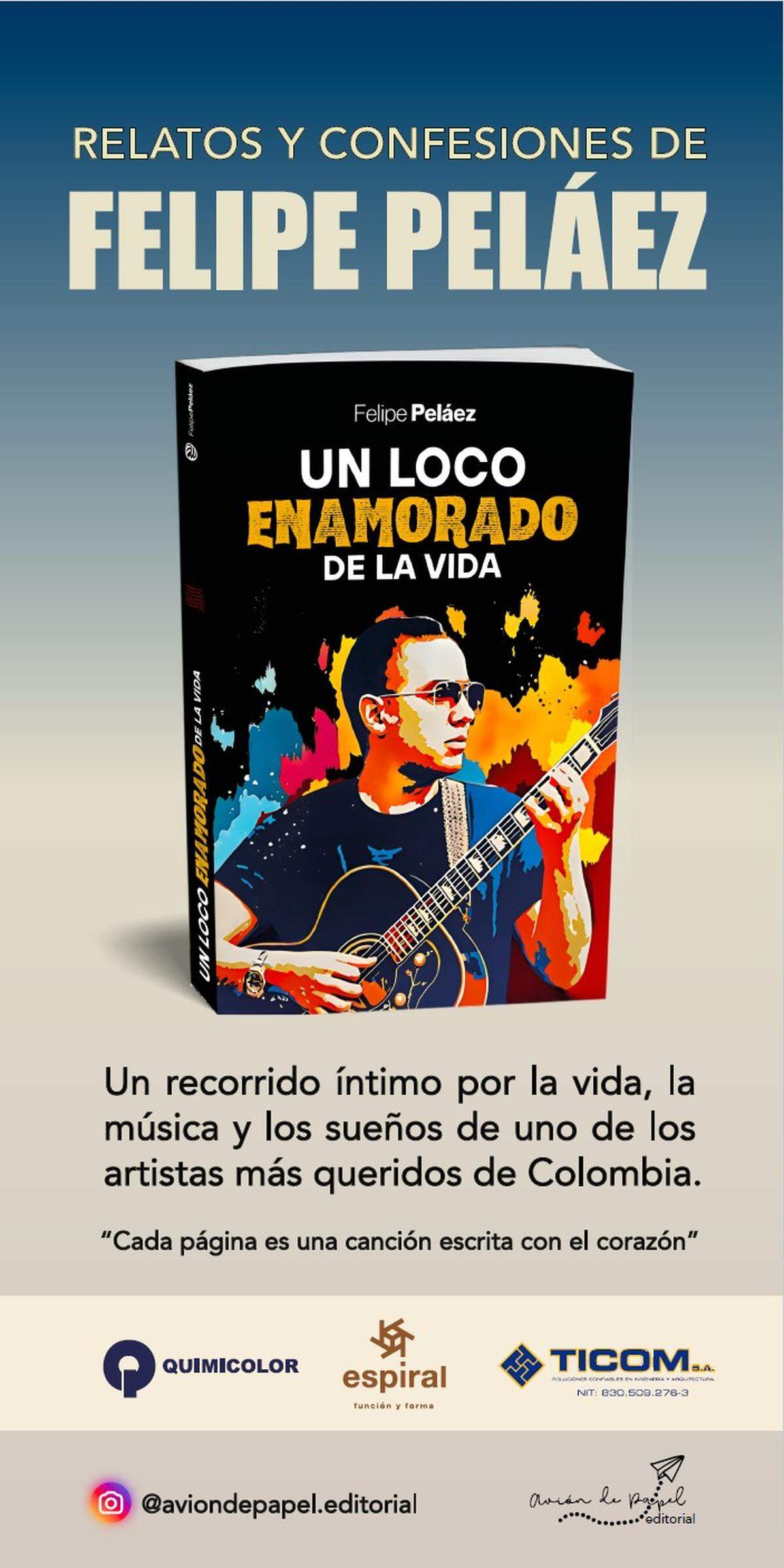 Portada de “Un Loco Enamorado De La Vida”