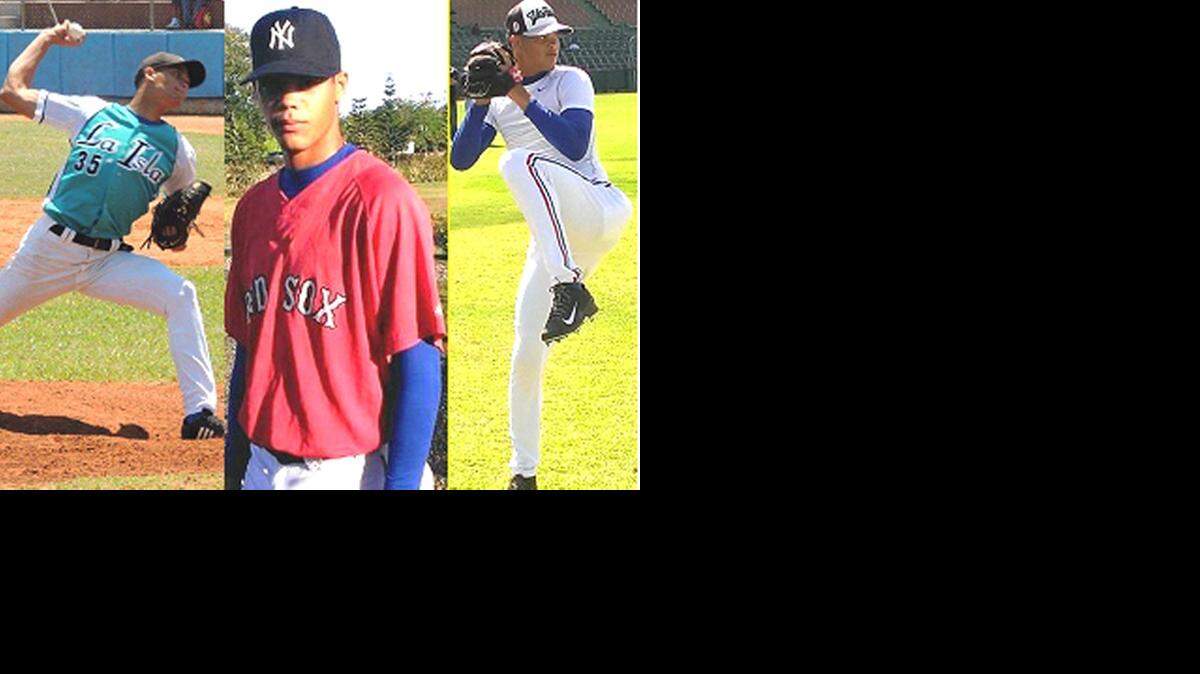 
EL PROSPECTO cubano Yoan López, quien se entrena en Dominicana y es agente libre.
