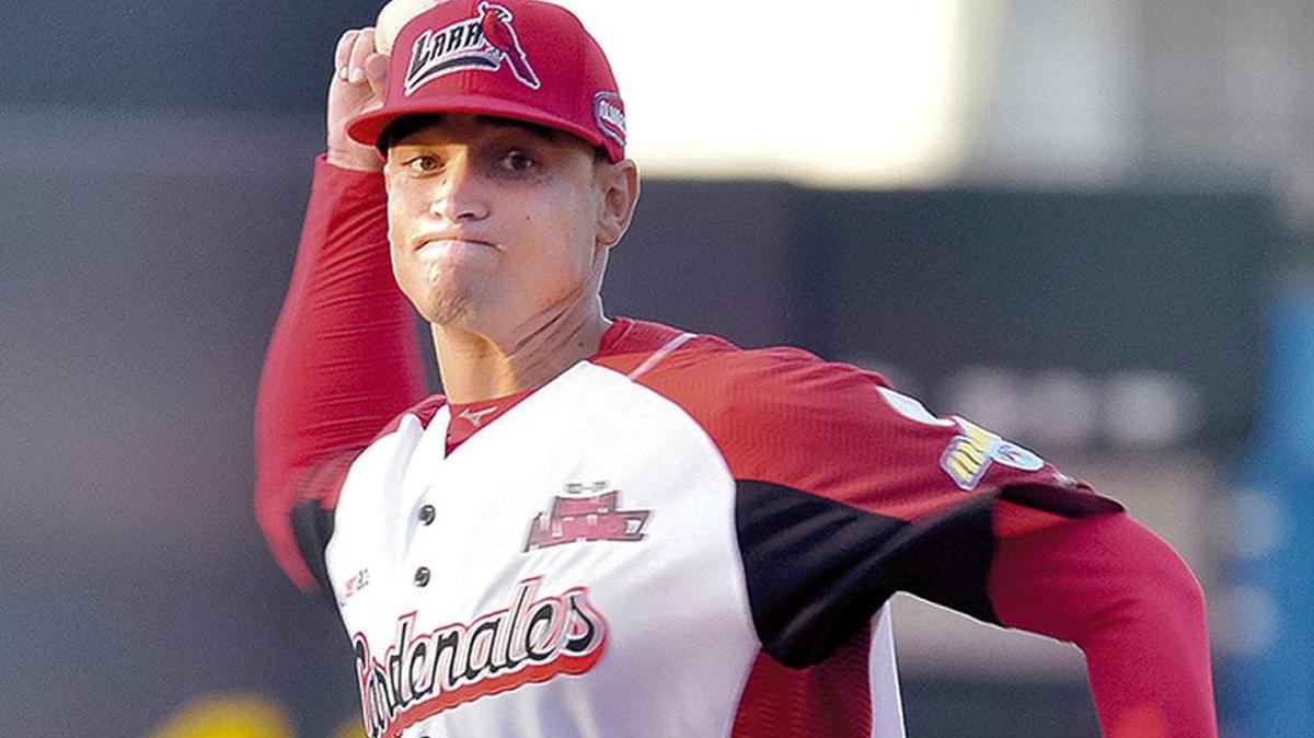 JORGE MARTINEZ se ha convertido en un puntal para los Cardenales de Lara.