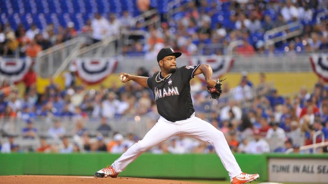 ODRISAMER DESPAIGNE lanza contra los Cachorros el 31 de marzo.