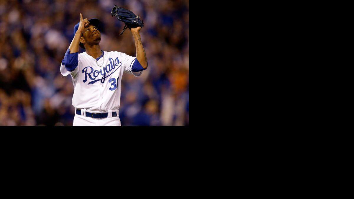 
EL DOMINICANO Yordano Ventura lanzó una gran pelota para que los Reales empataran la Serie Mundial.


