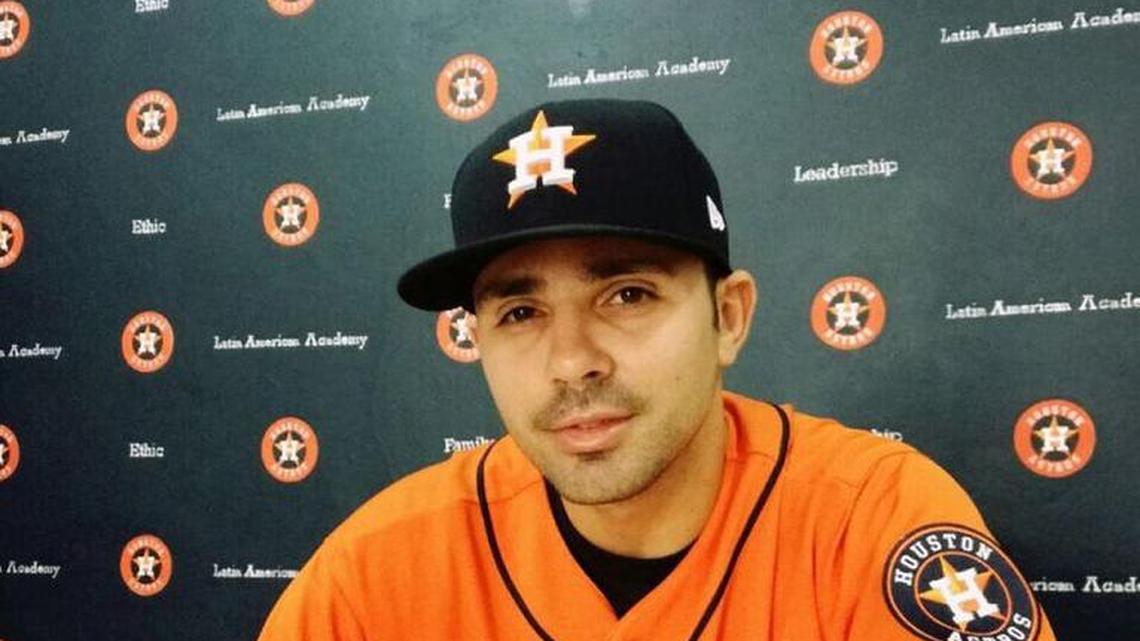 LORENZO QUINTANA hizo oficial su pacto con los Astros de Houston.