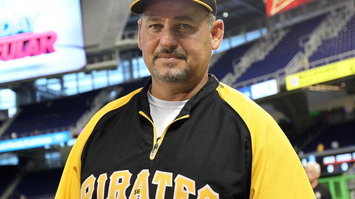 EUCLIDES ROJAS durante una vista de los Piratas a Miami el 27 de julio del 2013.