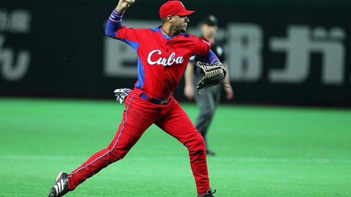 YULIESKI GURRIEL durante el Clásico Mundial de Béisbol celebrado en Japón en marzo del 2013.