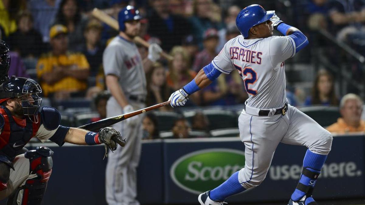 
Yoenis Céspedes estuvo impetuoso con el bate la pasada semana y lideró las Mayores con 12 carreras impulsadas, cuatro jonrones y un average de .345.
