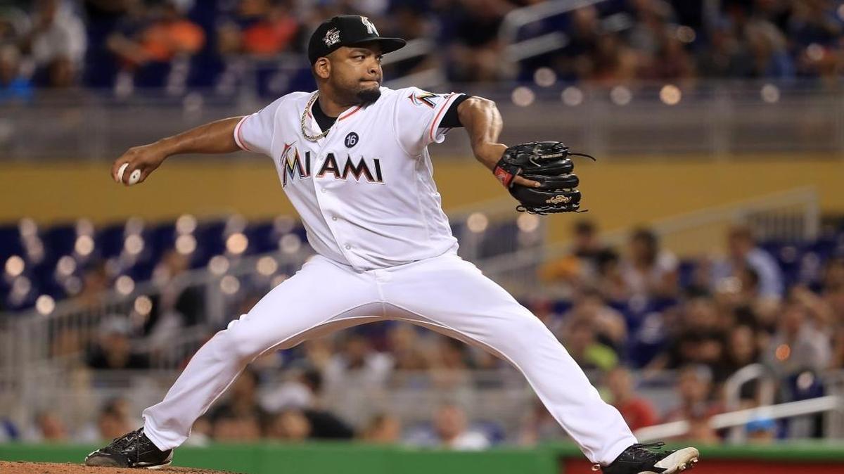 ODRISAMER DESPAIGNE lanza contra los Filis el 31 de agosto.