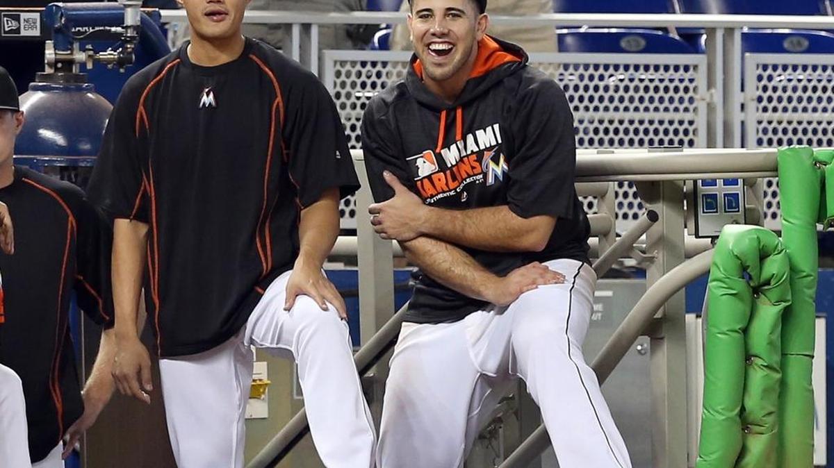ANTE LA ausencia de José Fernández, Wei Yin Chen (i) queda como el primero entre los abridores de Miami.