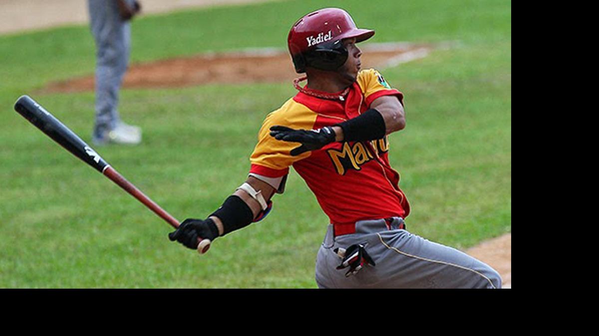 
YADIEL HERNÁNDEZ es uno de los puntales del equipo Matanzas en Series Nacionales.
