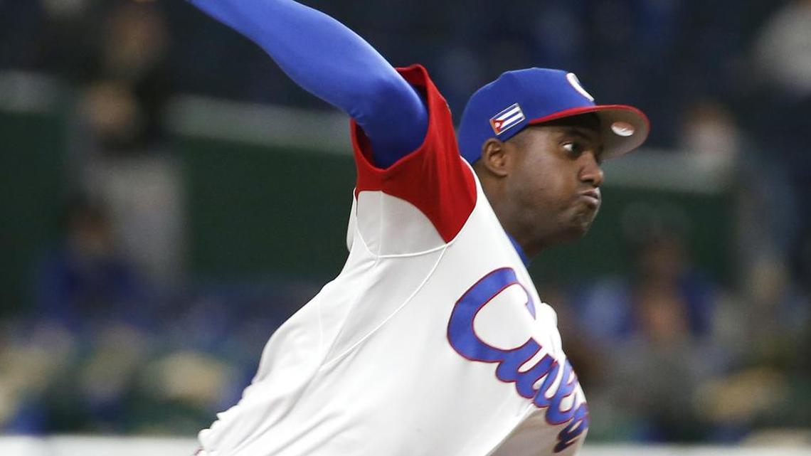 VLADIMIR BAÑOS es el elegido para lanzar contra los japoneses en la madrugada de este martes.