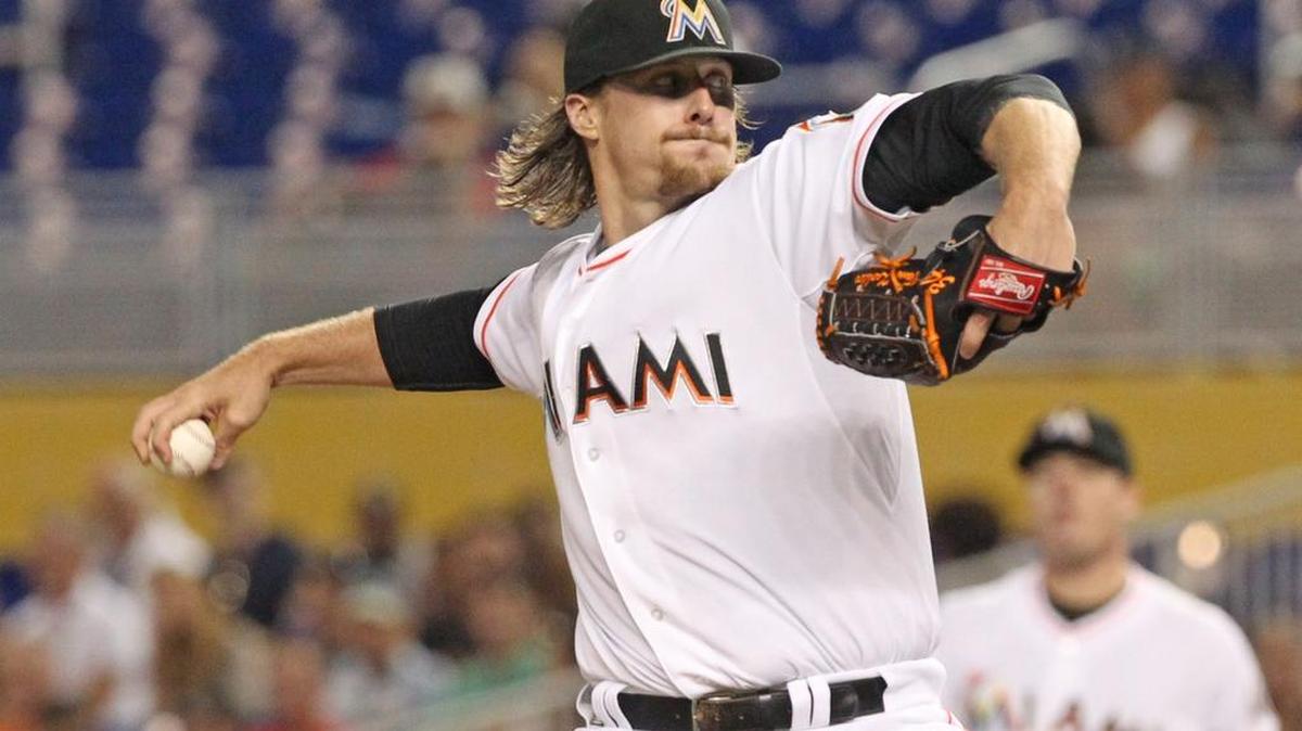 
TOM KOEHLER lanza contra los Nacionales de Washington el 29 de julio en Miami.
