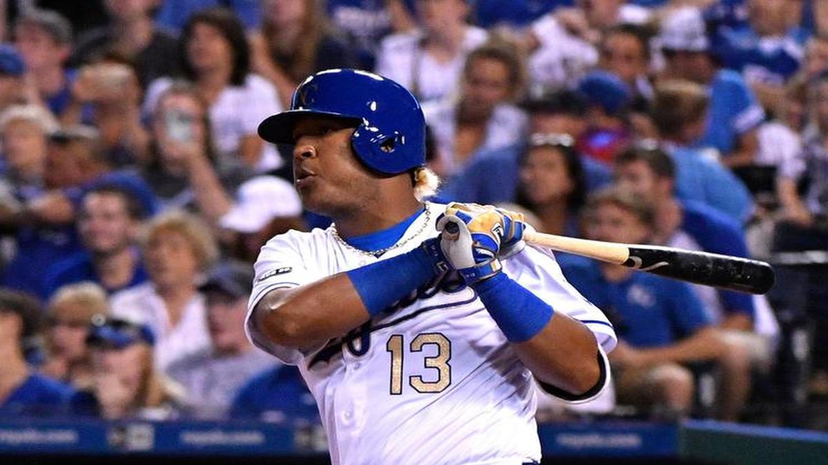Salvador Pérez, de los Reales de Kansas City.