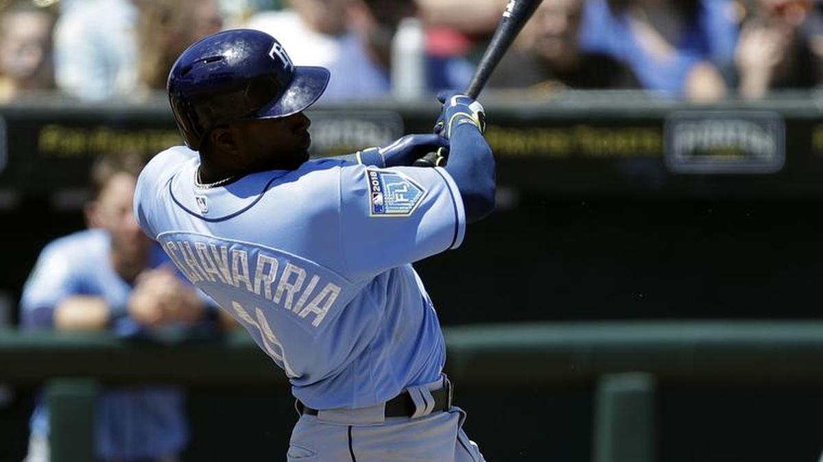 Adeiny Hechavarría, de los Rays.