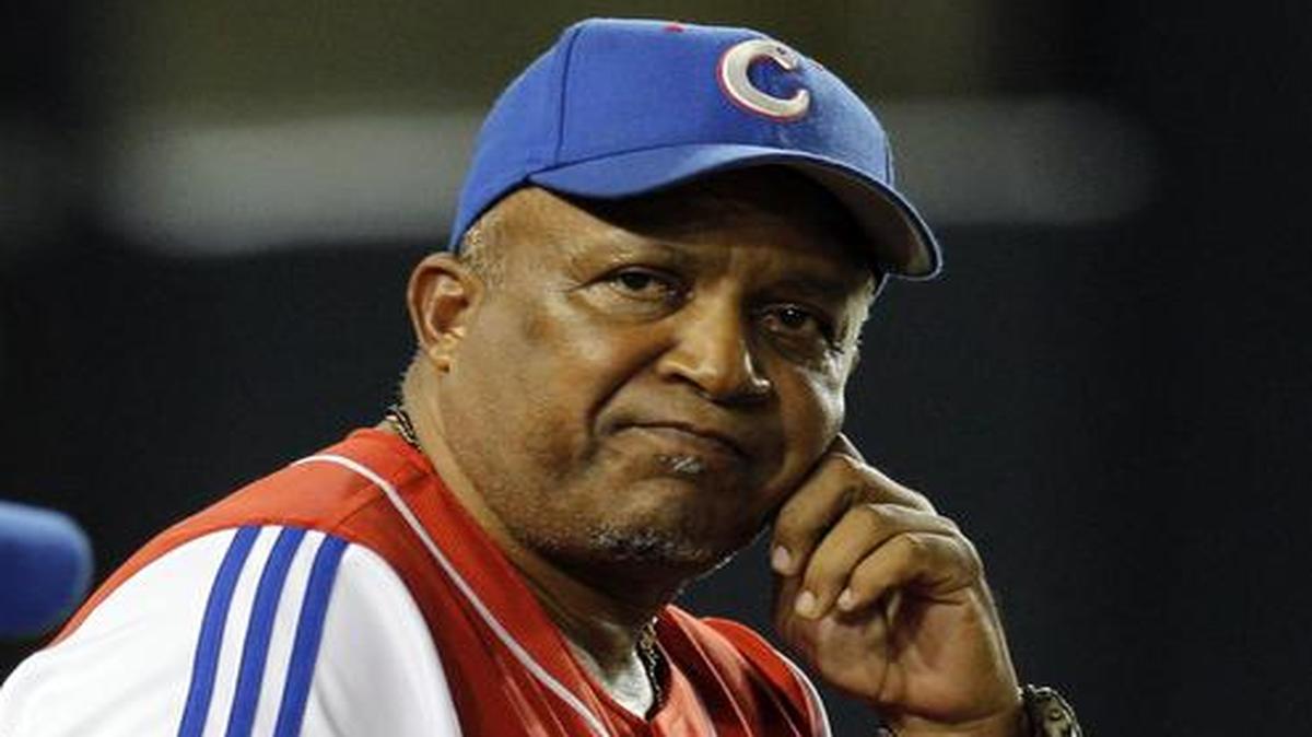 
Alfonso Urquiola cuando era el mánager de la selección cubana, durante la final de la Copa Mundial de Béisbol, el 15 de octubre del 2011, en Ciudad de Panamá.
