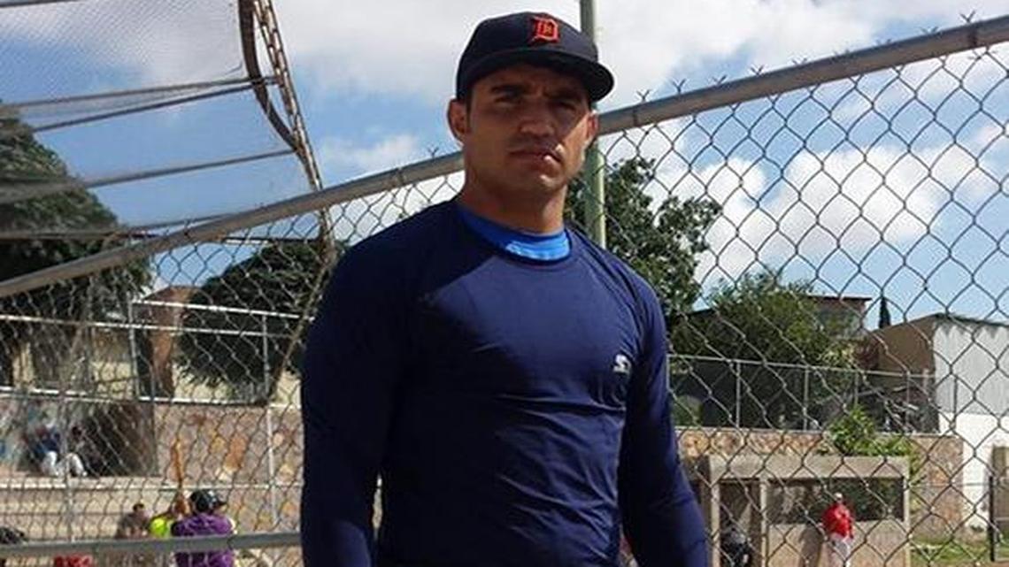 FLAVIO VILLAVICENCIO durante un entrenamiento.