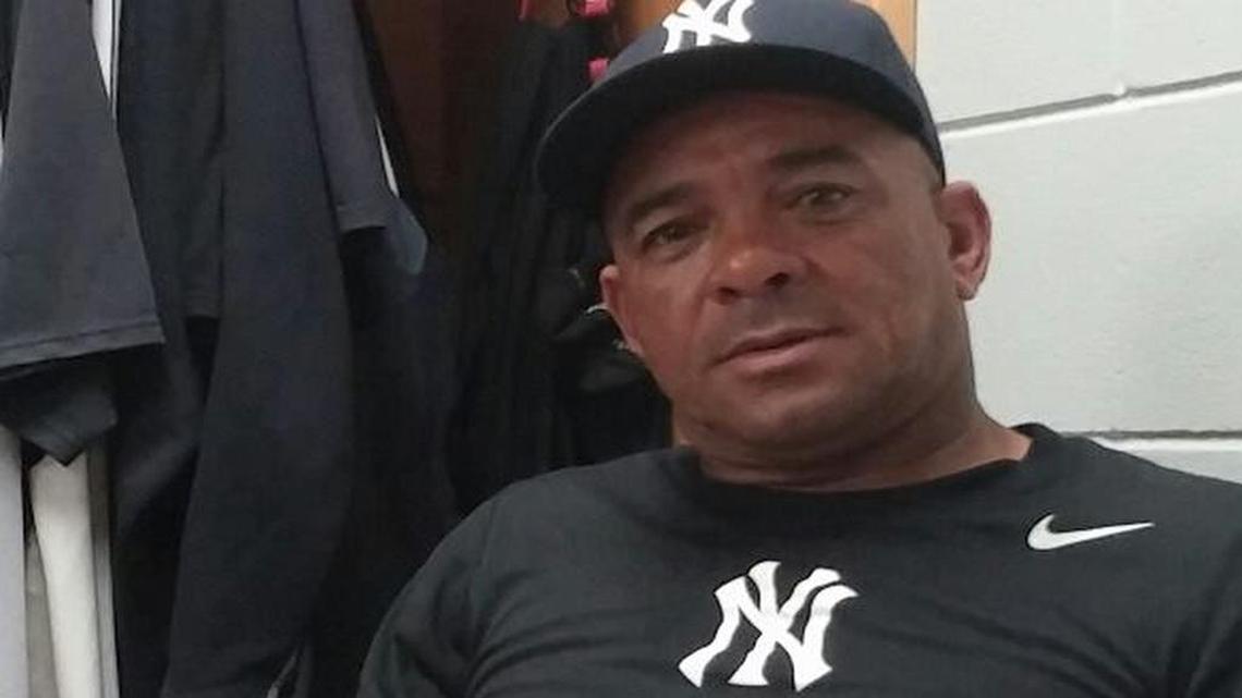ANTONIO PACHECO es coach del equipo de Clase A alta de los Yankees en Tampa.