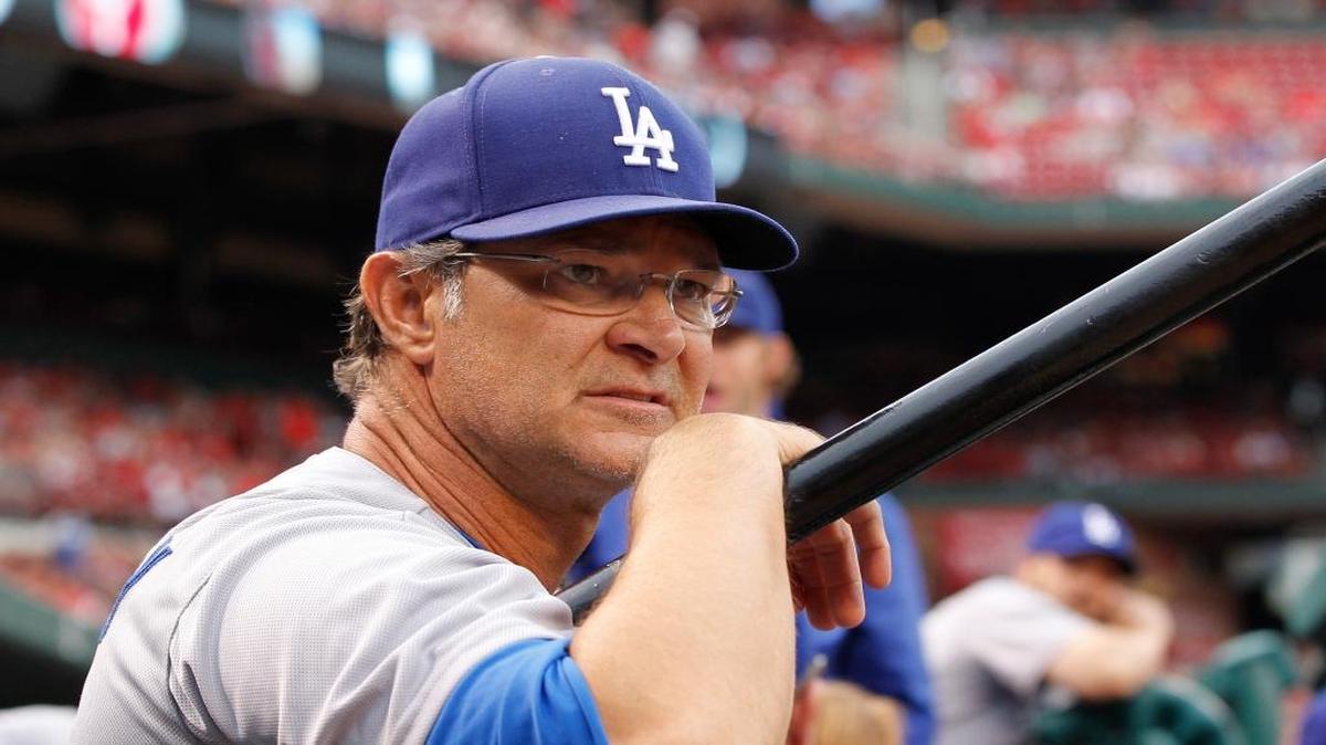 DAN MATTINGLY cuando estaba al frente de los Dodgers el 29 de mayo.