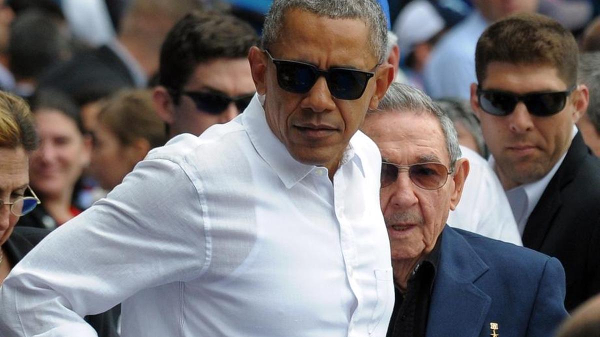 Al juego Rays-Cuba asistieron el presidente de EEUU, Barack Obama, y el mandatario cubano Raúl Castro.
