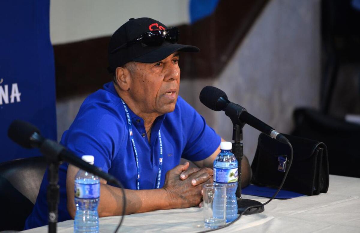 Foto de archivo. José Cardenal jugó durante 18 temporadas con nueve equipos en las Mayores: Gigantes, Angelinos de California, Indios de Cleveland, Cardenales de San Luis, Cerveceros de Milwaukee, Cachorros de Chicago, Filis de Filadelfia, Mets de Nueva York y Reales de Kansas City.
