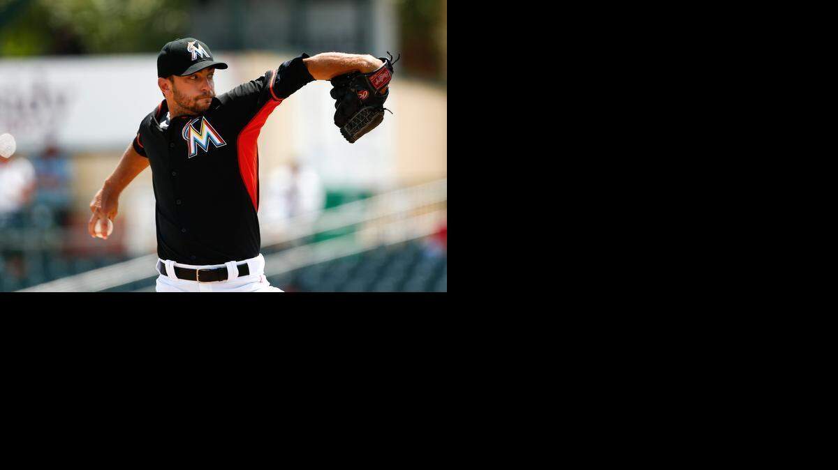 
Jarred Cosart permitió un hit en seis entradas y los Marlins de Miami derrotaron 8-0 a los Nacionales de Washington, en un partido de la Liga de la Toronja, el 1ro de abril del 2015.
