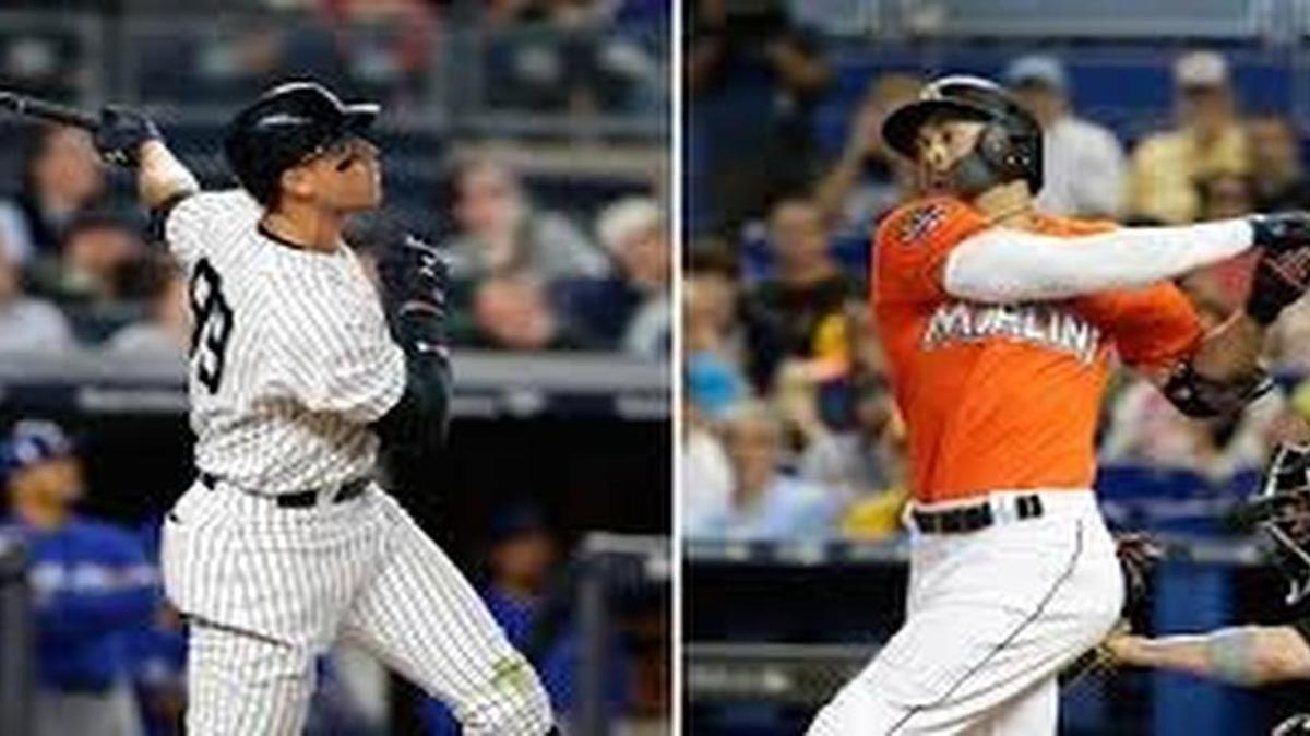 AARON JUDGE y Giancarlo Stanton pueden enfrentarse por primera vez en temporada regular en el 2018.