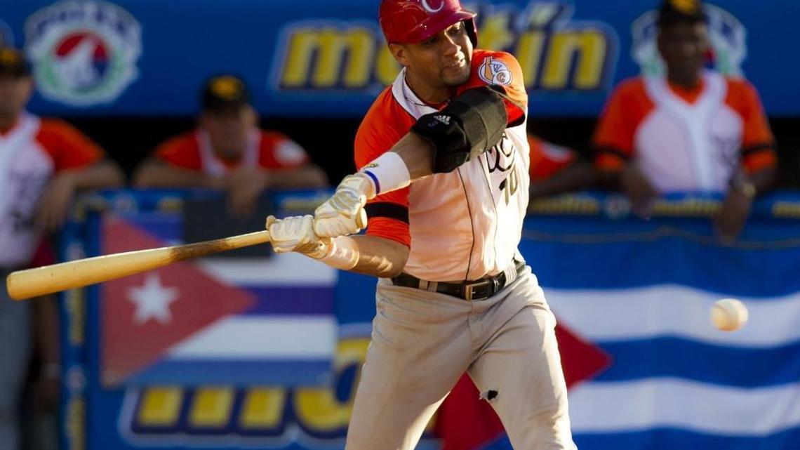 YULIESKI GOURRIEL en la Serie del Caribe del 2014 en Isla Margarita, Venezuela.