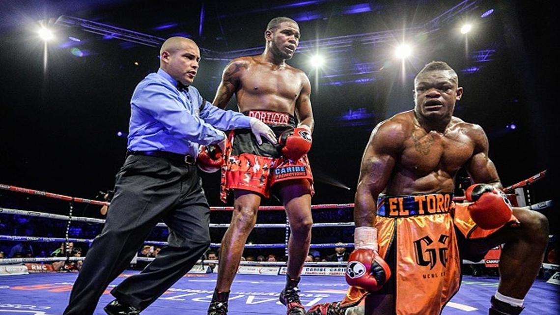 YUNIER DORTICOS tuvo un triunfo enorme el 20 de mayo sobre Youri Kalenga en Francia.