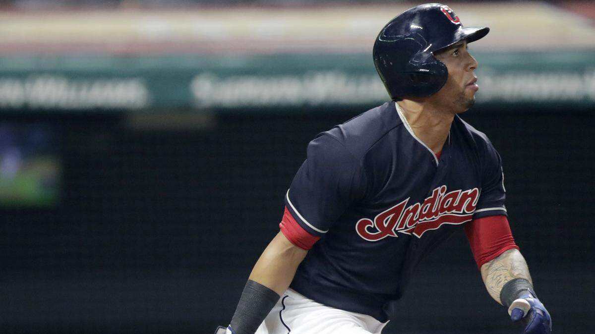 LEONYS MARTIN conecta un elevado de sacrificio contra los Mellizos el martes 7 de agosto.