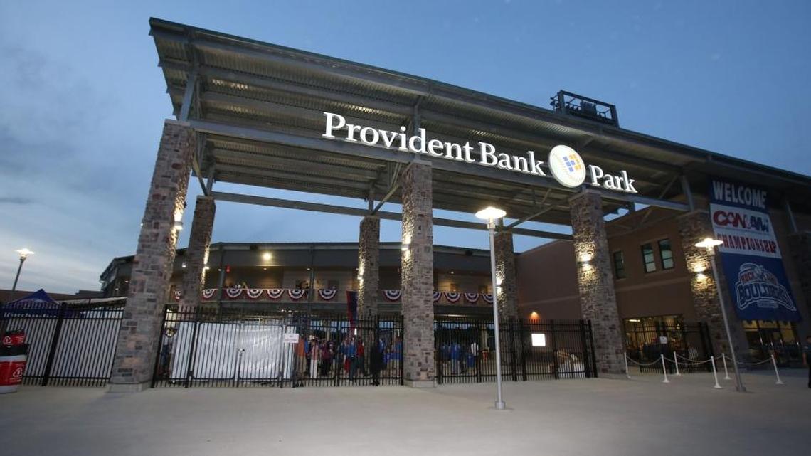 ESTADIO DE los Boulders de Rockland, equipo de la liga Can-Am que acoge al conjunto cubano para una serie entre el 24 y el 26 de junio.