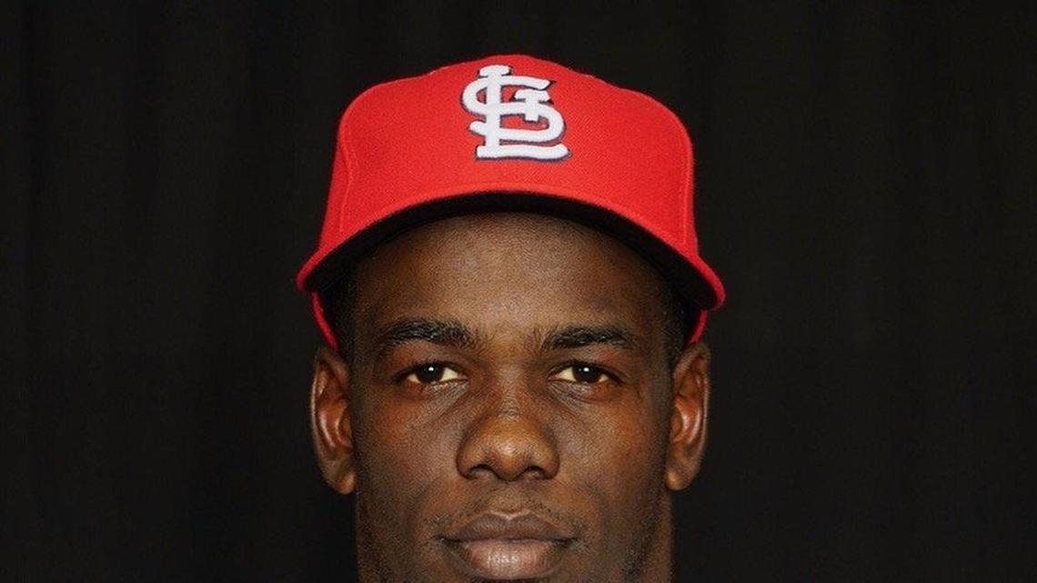 JOSE ADOLIS García asciende rápido en el sistema de los Cardenales de San Luis.