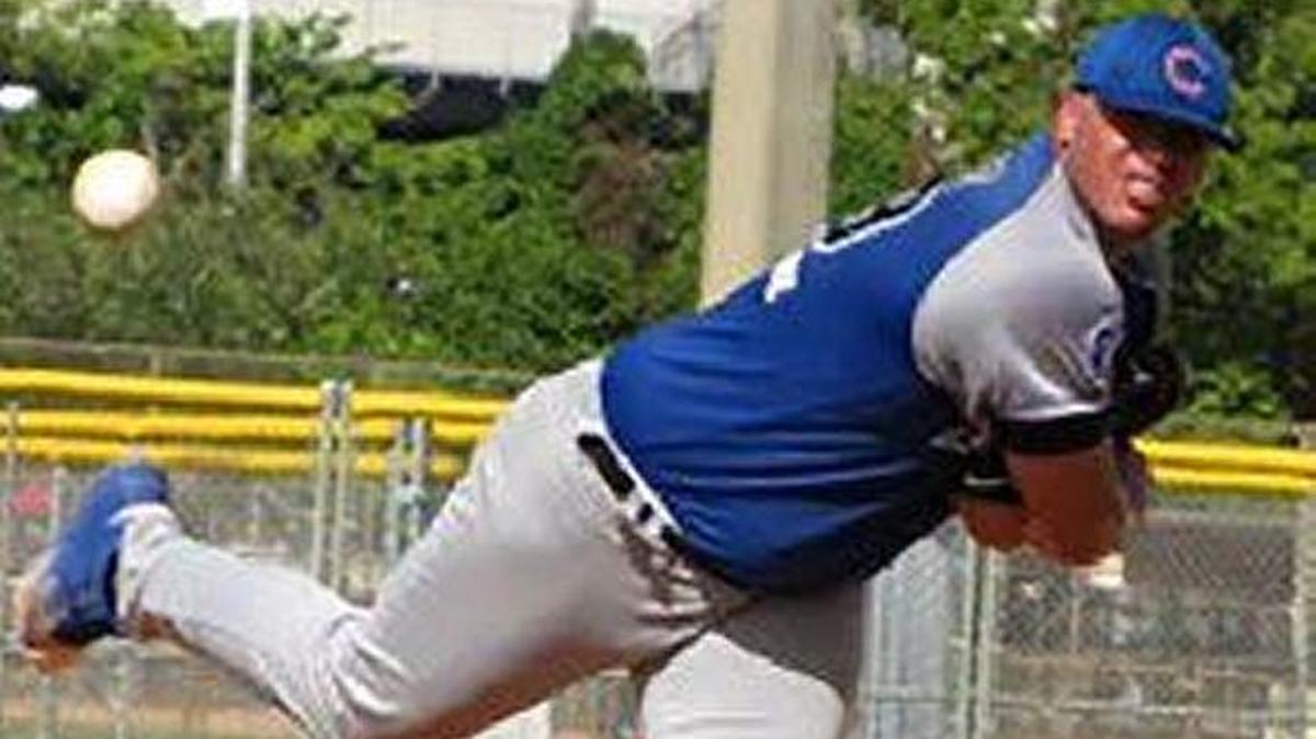 Yosbel Cancino, pitcher de Industriales.