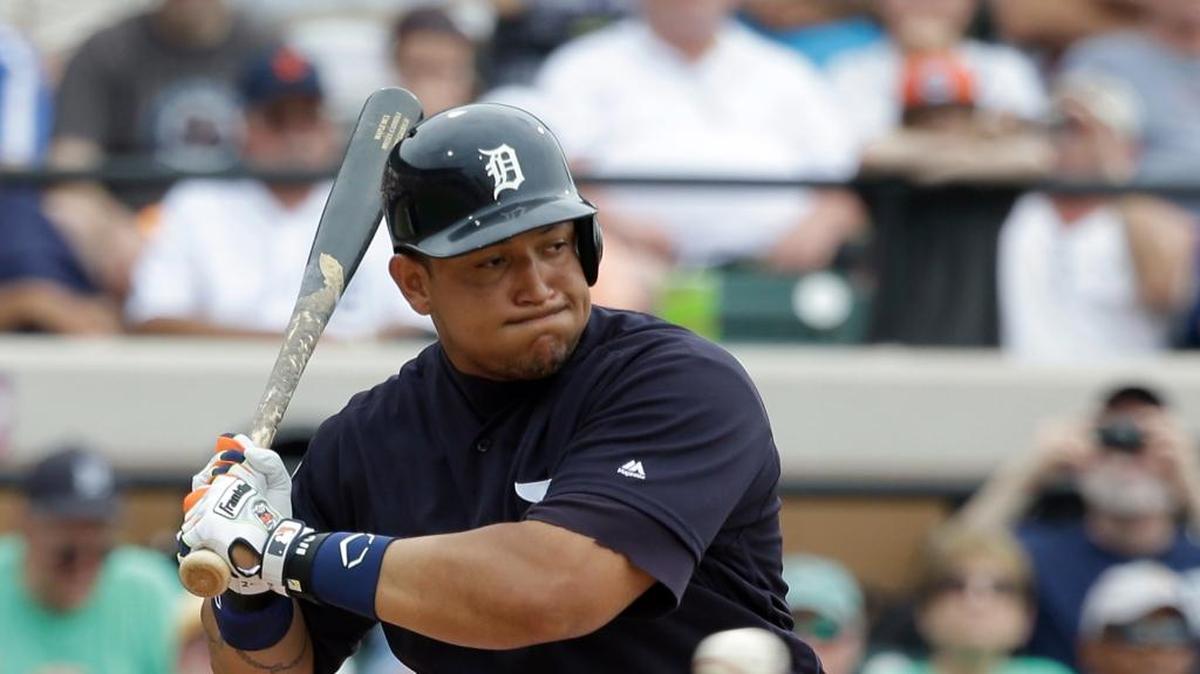 El venezolano Miguel Cabrera tiene cuatro títulos de bateo en su carrera de 15 temporadas en Grandes Ligas.