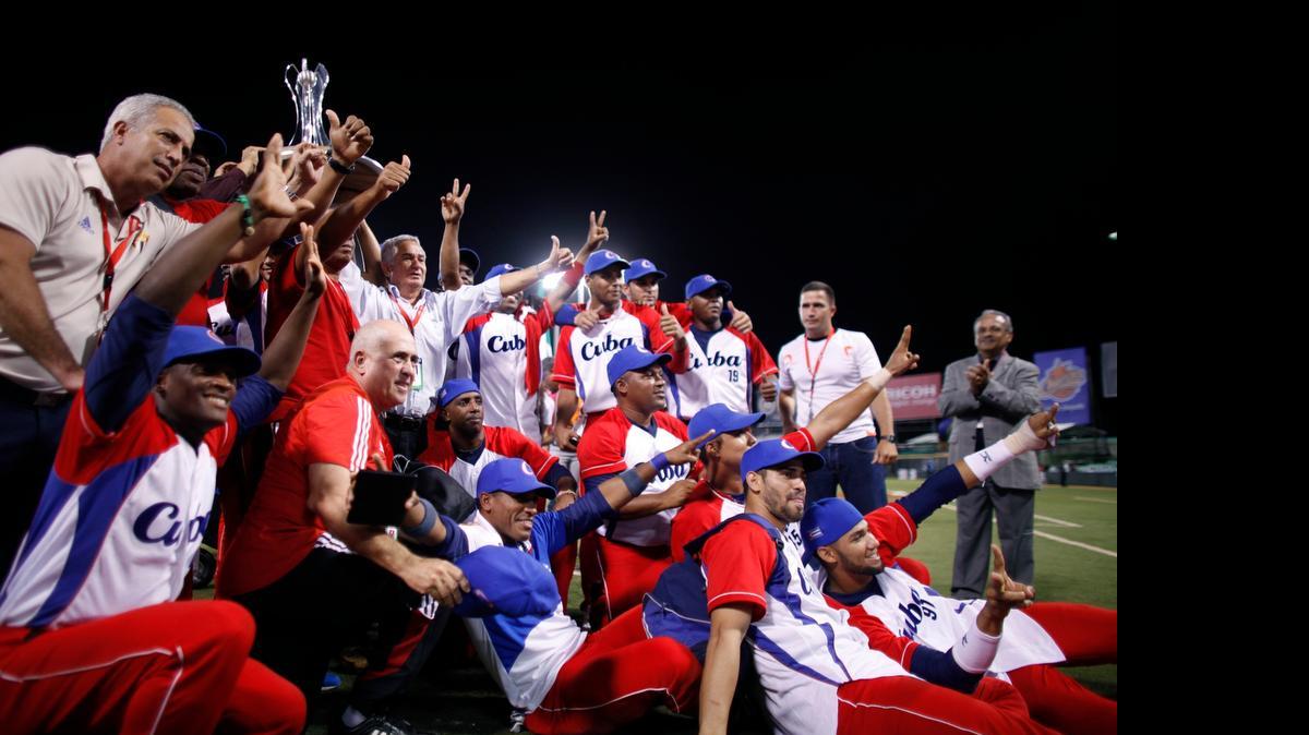 
EQUIPO CUBANO triunfador en la Serie del Caribe, del cual Norge Luis Ruiz fue pieza importante.
