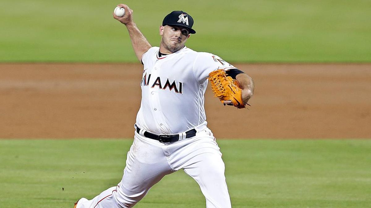 JOSÉ FERNÁNDEZ en su última actuación frente a Washington, el 20 de septiembre del 2016, en Miami.