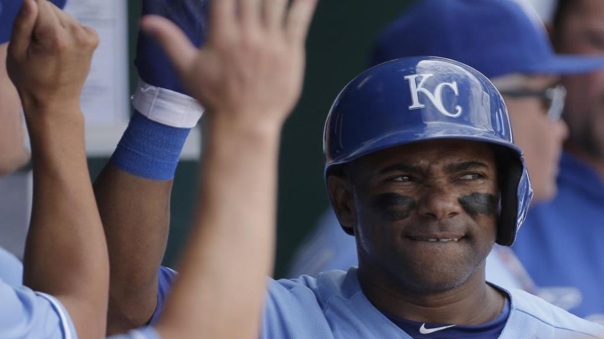 
MIGUEL TEJADA cuando jugaba para Kansas City el 21 de julio del 2013.

