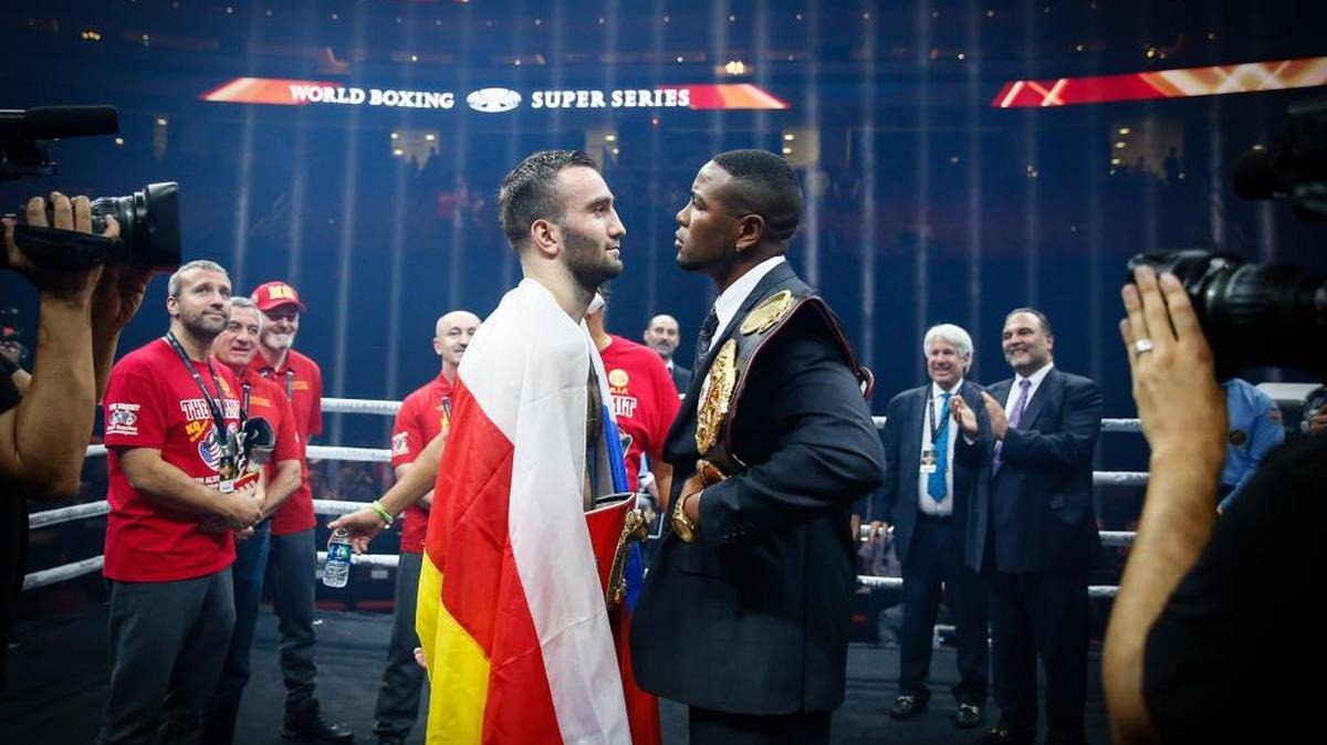 YUNIER DORTICOS en un cara a cara contra Murat Gassiev, preludio del choque entre ambos.