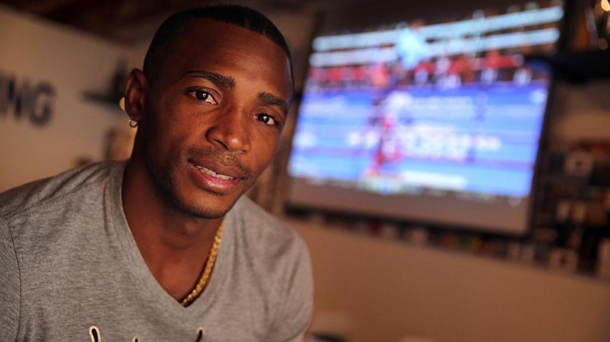 
EL CUBANO Erislandy Lara en foto tomada el 3 de julio en Miami.
