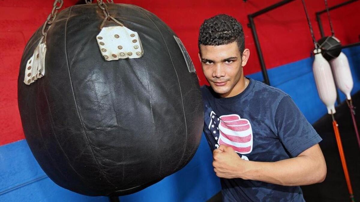NESLAN MACHADO en un gimnasio del Doral el 5 de agosto del 2015.