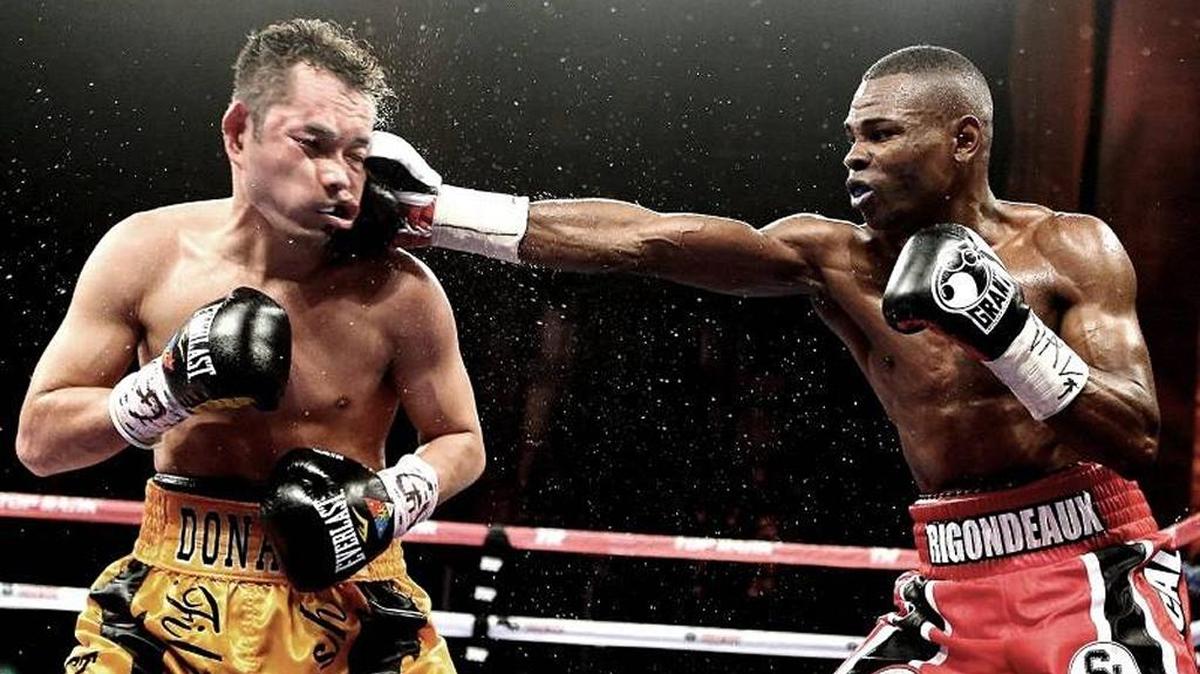 GUILLERMO RIGONDEAUX brilló como nunca en su triunfo sobre Nonito Donaire.