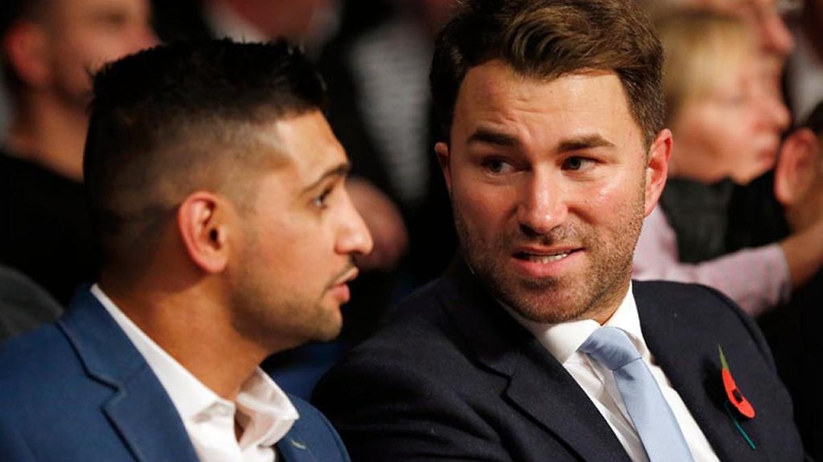 AMIR KHAN anuncia que su carrera será conducida a partir de este momento por el promotor Eddie Hearn.