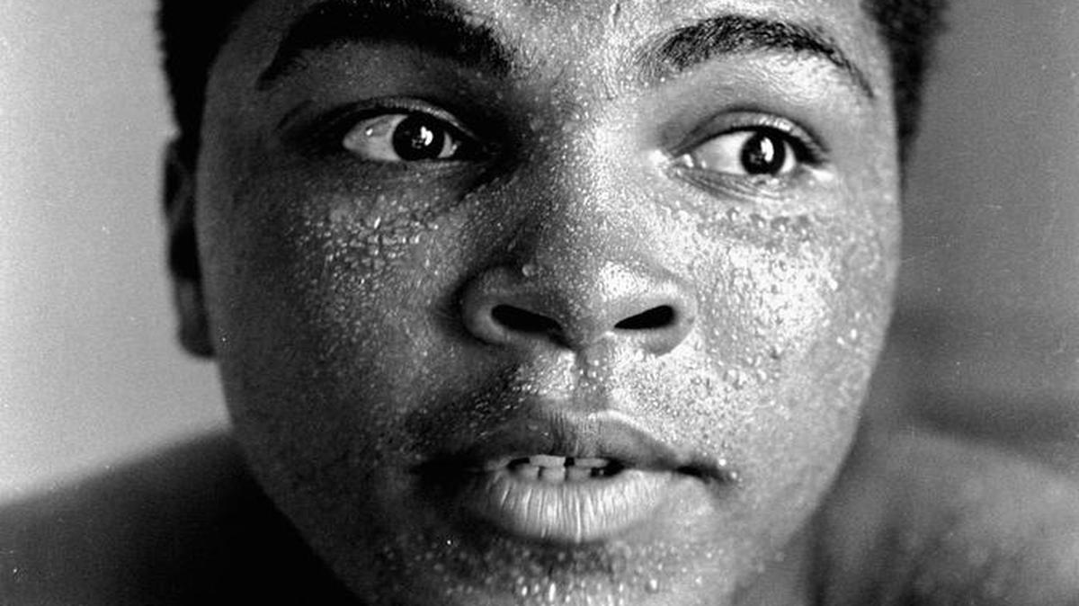 Muhammad Ali en una fotografía del 25 de mayo de 1965 en Lewiston, Maine.