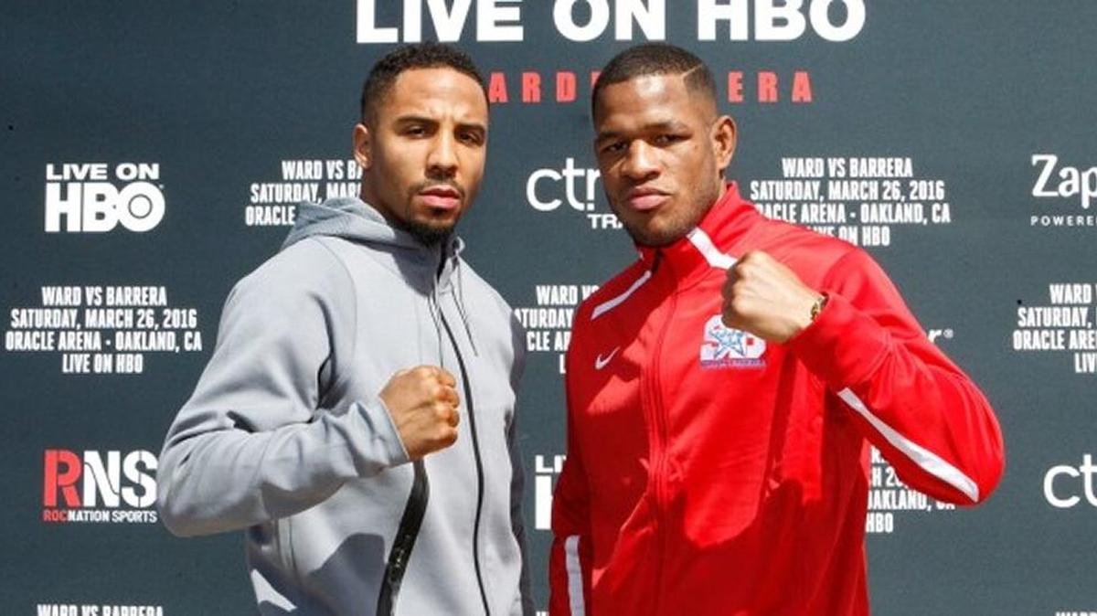 SULLIVAN BARRERA Andre Ward (i) pelean este 26 de marzo en Oakland, California.