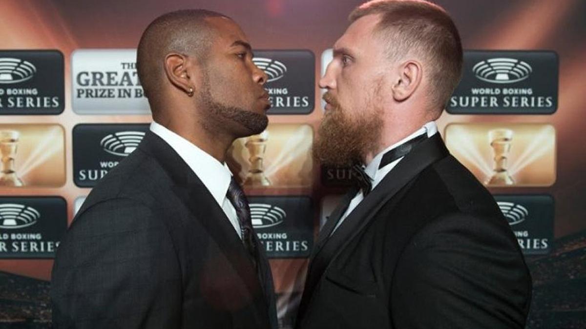 YUNIER DORTICOS enfrenta el 23 de septiembre en San Antonio al ruso Dmitry Kudryashov (d).