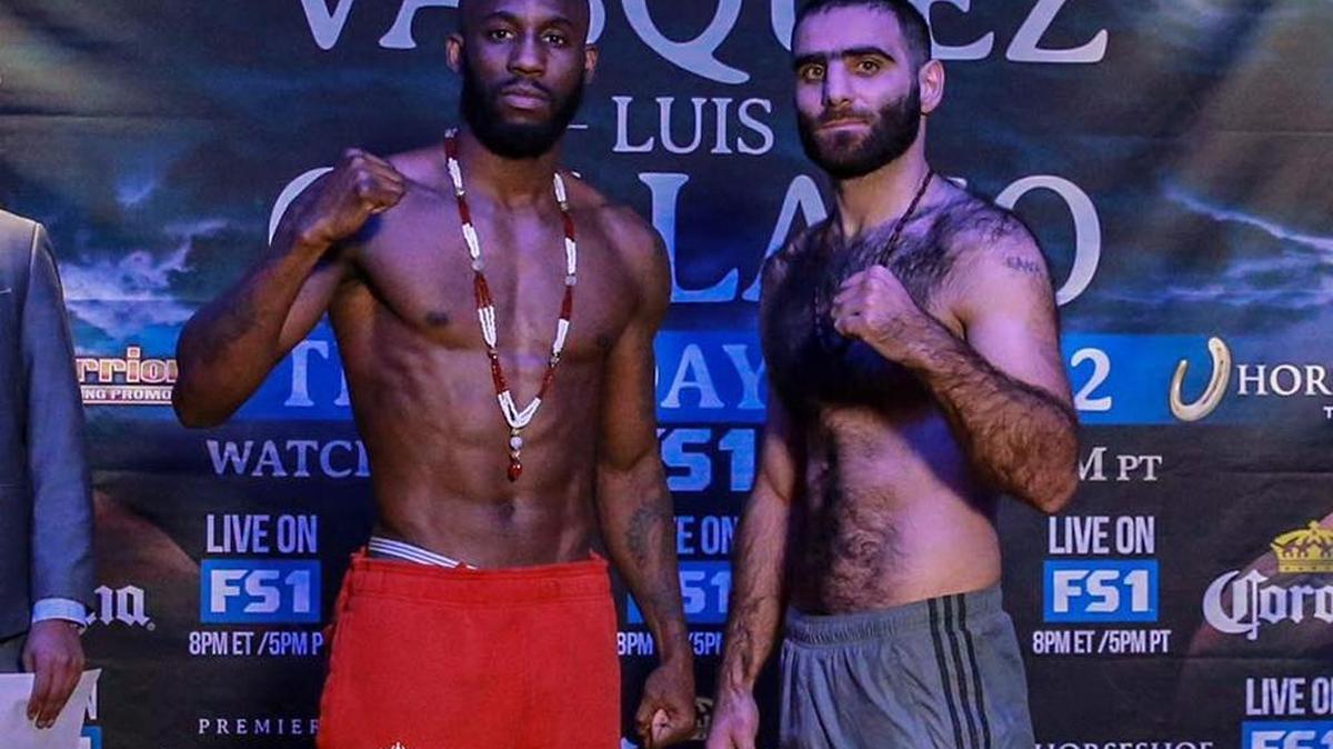 YORDENIS UGAS vence a Levan Ghvamichava en una tremena batalla este jueves.
