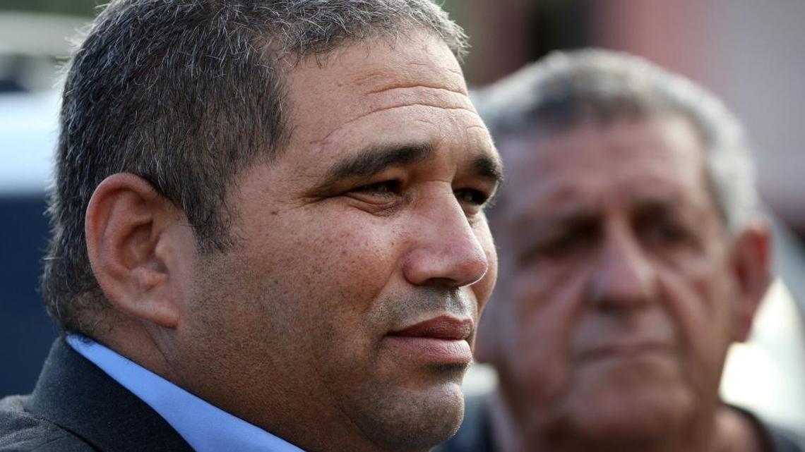 GERARDO PUIG estuvo desde bien temprano en el boxeo junto a Angel Espinosa.