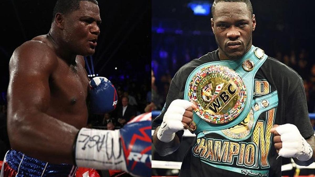 LUIS ORTIZ ya no se enfrenta a Deontay Wilder (d), quien vuelve a medirse contra Bermane Stiverne.