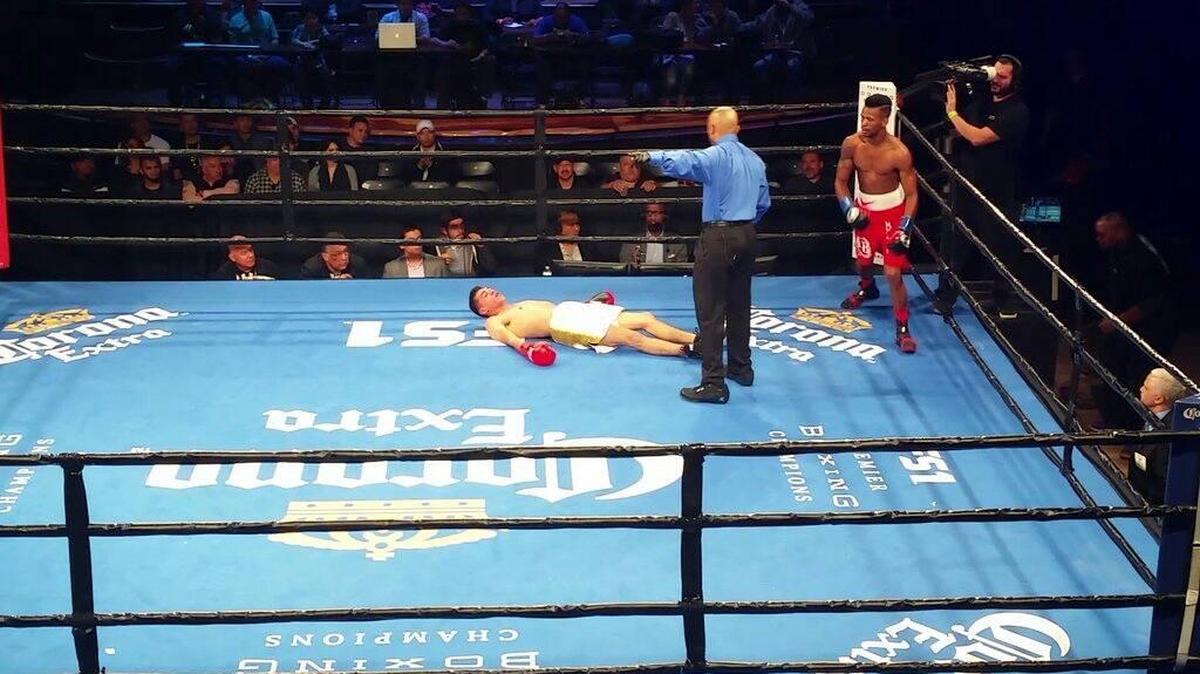 LEDUAN BARTHELEMY vence por nocaut en el segundo asalto a Heriberto Delgado