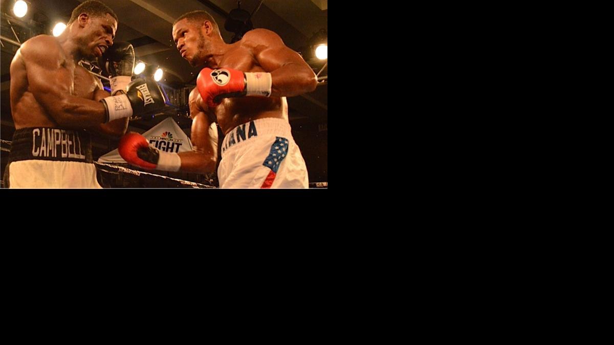 
Sullivan Barrera (der.) es uno de los pocos boxeadores cubanos con bastante actividad en Estados Unidos, y el antillano saca provecho a las oportunidades.
