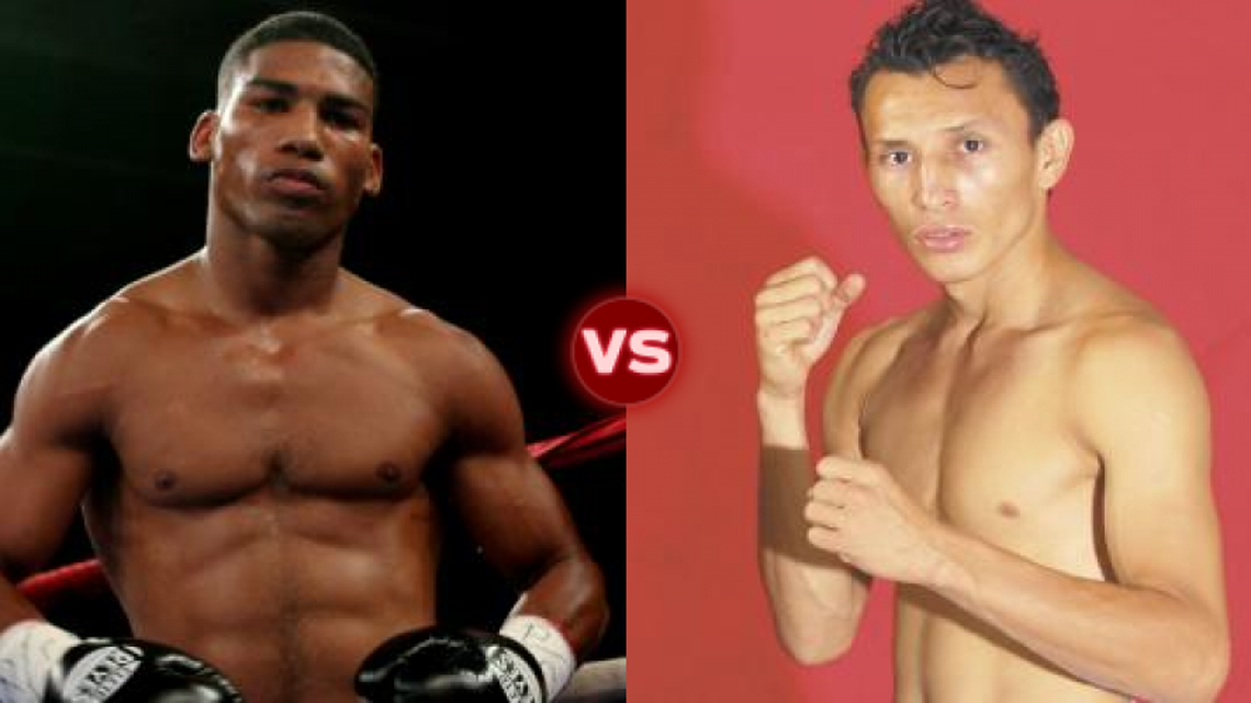 YURIORKIS GAMBOA (i) vence al nica Alvarado en Verona, Nueva York.