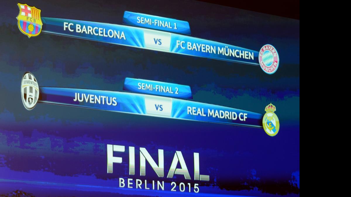 
 Semifinales de la Liga de Campeones 
